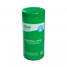 Clinell Universal Disinfectant Tub Wipes 100pk (CWTUB100)